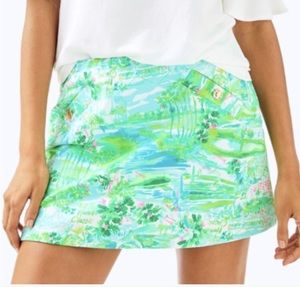 XL Lilly Pulitzer Madison skort Honda classic print